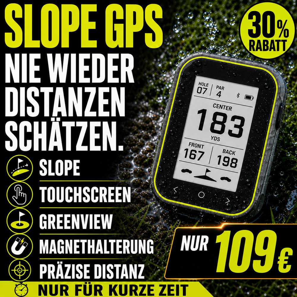 Golf GPS Entfernungsmesser – GPS Golf Entfernungsmesser mit Touchscreen