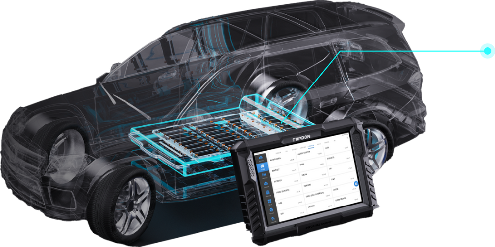Professionelles Kfz-Diagnosegerät mit Remote-Funktion