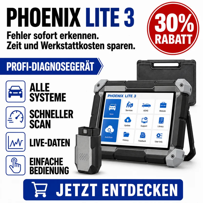 Professionelles Kfz-Diagnosegerät Phoenix Lite 3