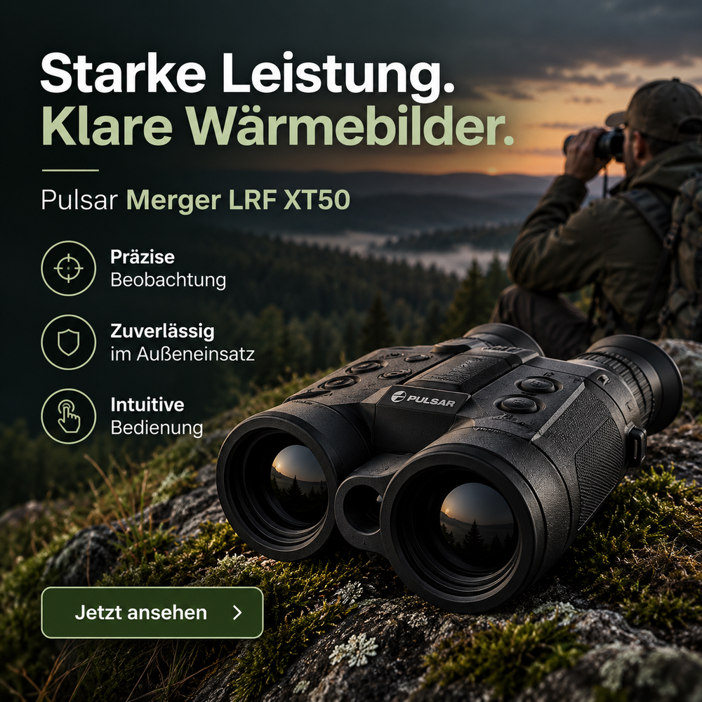 Pulsar Merger LRF XT50 Wärmebild-Fernglas für Profis
