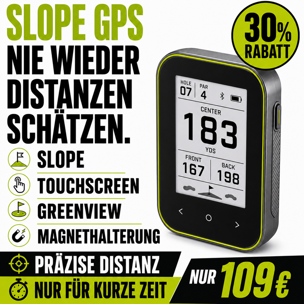 Golf GPS Entfernungsmesser – GPS Golf Entfernungsmesser mit Touchscreen