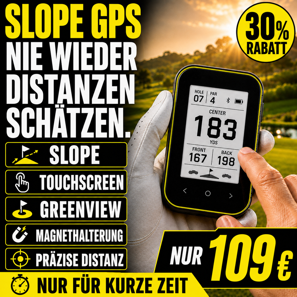 Golf GPS Entfernungsmesser – GPS Golf Entfernungsmesser mit Touchscreen